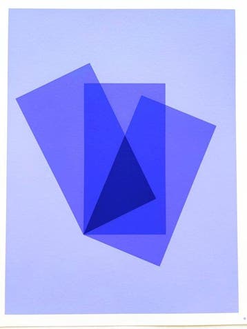 Josef Albers (1888-1976) - Interaction of Colors - X-1