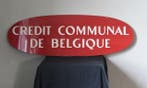 reclamesign Crédit Communal de Belgique - Reclamebord -