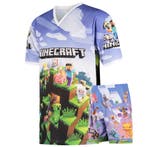 Kingdo Minecraft Shirt en Broekje - Voetbaltenue - Kinderen, Verzenden, Nieuw, Bal