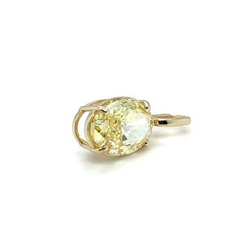Zonder minimumprijs - Hanger - 14 karaat Geel goud - 1.79ct.
