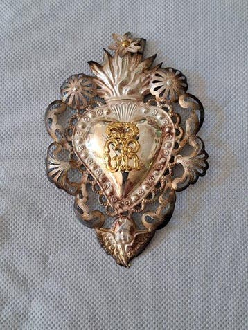 Antiek Votiefgeschenk - Zilver - 1850-1900