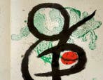 Joan Miro (1893-1983) - Lithographie double page originale -