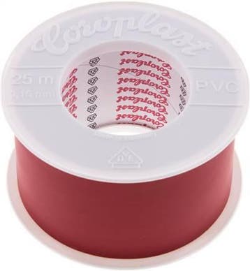Elektrische Isolatietape Vde-Getest 50mm/25m Rood, Verzenden, Nieuw