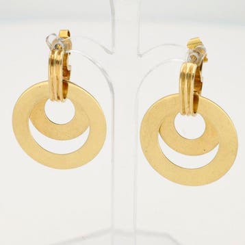 Oorbellen - 18 karaat Geel goud