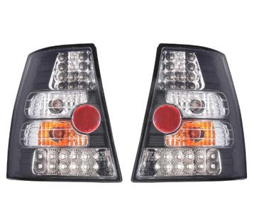 FEUX ARRIÈRE VOLKSWAGEN VW GOLF 4 VARIANT 97-03 LED FOND NOI, Verzenden