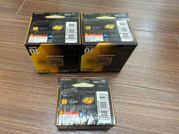 Sony Prism Gold 80 MiniDisc Aantal items: 25, Audio, Tv en Foto, Nieuw