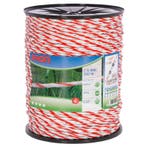 Cordelette profi 6mm 500m 6x0,30 tric blanc/rouge - kerbl, Neuf