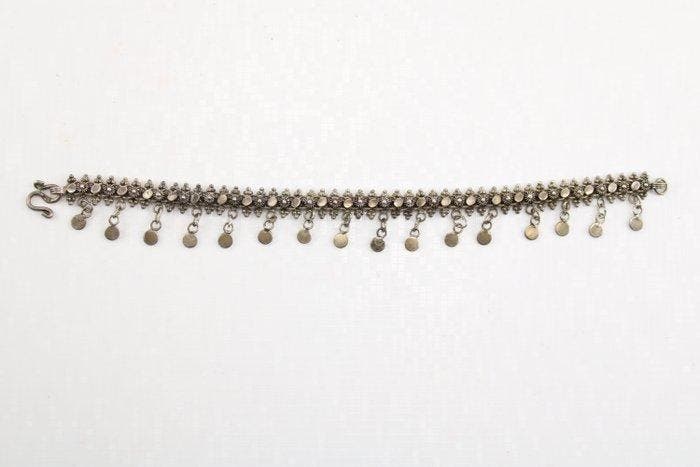 Zilver - Enkelketting - Sterling Payal, Antiek en Kunst, Kunst | Niet-Westerse kunst