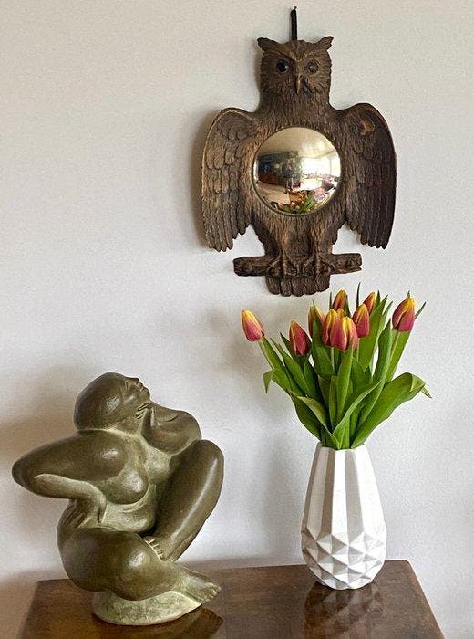 Miroir - kunsthars, Antiquités & Art, Curiosités & Brocante