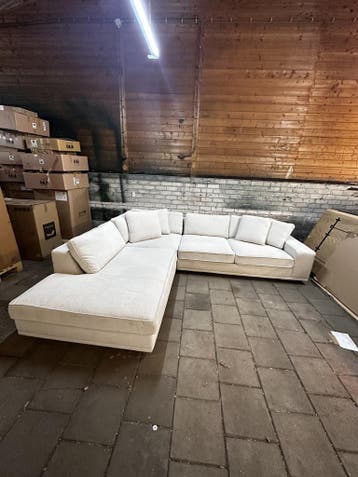 Cartel Living Largo - Hoekzetel (Hoekzetel 3 Elementen) -, Huis en Inrichting, Zetels | Zetels, 300 cm of meer, Zo goed als nieuw