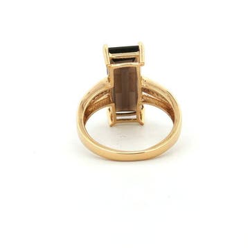 Zonder minimumprijs - Ring Zilver - 5.48ct. tw. Quartz -, Handtassen en Accessoires, Ringen, Nieuw