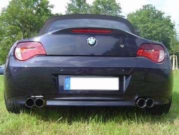 Einddemper Z4 Roadster E85 | Eisenmann Sport 4x Ø 76mm, Verzenden