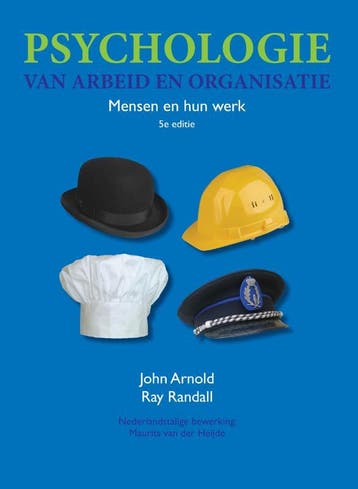 Psychologie van arbeid en organisatie, 5e editie met XTRA, Verzenden, John Arnold
