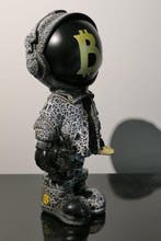 RichART - Astronaute Bitcoin - Version avec logo sur la