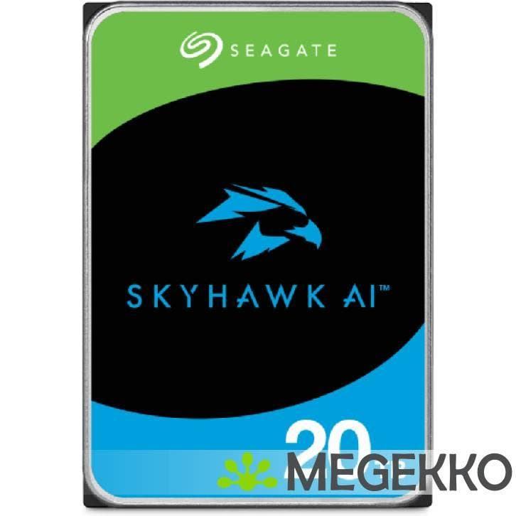 Seagate HDD 3.5  SkyHawk AI 20TB, Computers en Software, Harde schijven, Nieuw, Verzenden