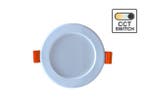 Veiling - 50x 4.9W CCT 3 kleur Inbouwspot waterdicht wit, Nieuw