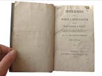 F. A. de Chateaubriand - Itinéraire de Paris à Jérusalem et, Antiek en Kunst