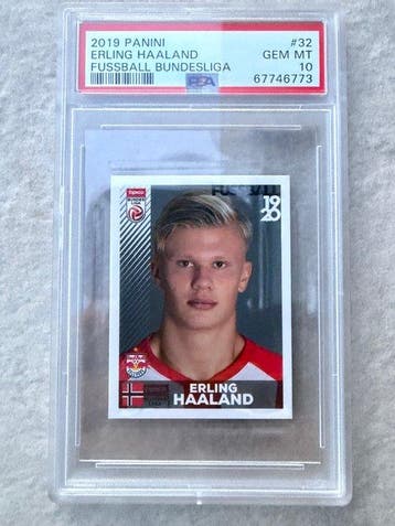 2019 Panini Fussball Bundesliga Erling Haaland 32 Carte