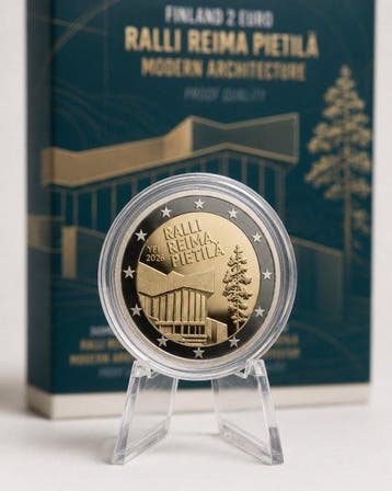 Finland. 2 Euro 2026 Raili and Reima Pietilä (3 coins)