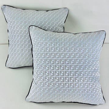 Fendi Casa - Nieuwe set van twee - Kussen
