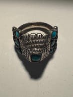 Ring met turkoois - Zilver - Afghanistan - Begin 20e eeuw