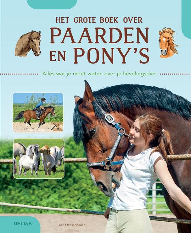 Het grote boek over paarden en ponys 9789044754995, Boeken, Kinderboeken | Jeugd | 10 tot 12 jaar, Zo goed als nieuw, Verzenden