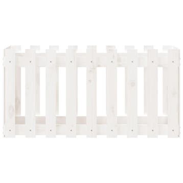 vidaXL Plantenbak verhoogd hekontwerp 100x50x50 cm, Verzenden