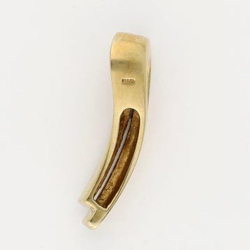Hanger - 14 karaat Geel goud Diamant (Natuurlijk)