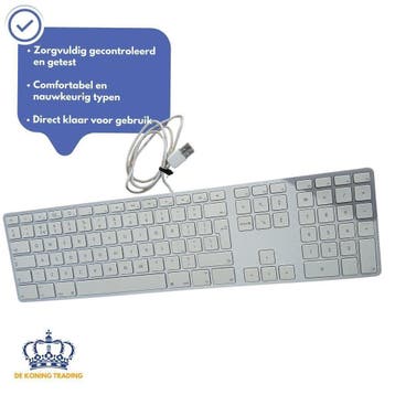 Apple A1243 | Toetsenbord | Apple Keyboard | Keyboard, Computers en Software, Toetsenborden, Gebruikt, Verzenden, Qwerty, Apple