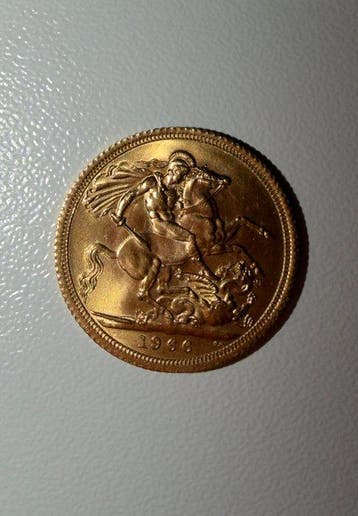 Verenigd Koninkrijk. Elizabeth II. Sovereign 1966 (Zonder