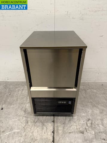 RVS ITV Ijsblokjesmachine 25 kg/24h bunker 6 kilo 230V, Zakelijke goederen, Ophalen of Verzenden, Nieuw in verpakking