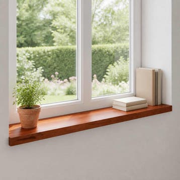 vidaXL Raamprofielen 2 st Bruin 80 x 30 x 2 cm Massief, Verzenden, Nieuw