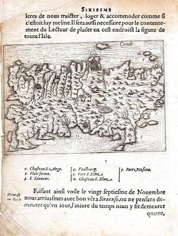 Griekenland - Kreta; Henri de Beauvau - Candie - 1615, Nieuw