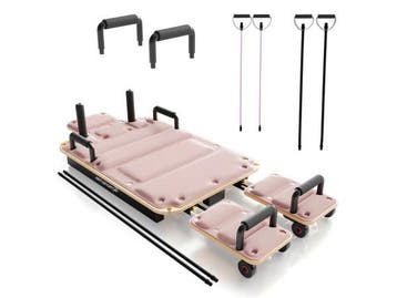 Veiling - Pilates Reformer Board Movea - opvouwbaar - Rosa