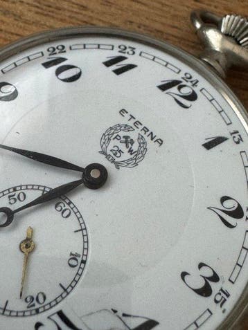 Eterna - 1900-1949, Handtassen en Accessoires, Horloges | Heren, Nieuw