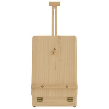 vidaXL Tafelezel 27x43x68 cm massief grenenhout, Verzenden