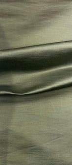 Prachtige zijden satijn, licht gestructureerd, olijfgroen