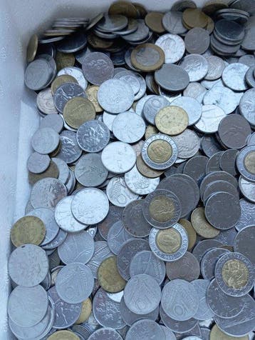 Italie, République Lotto 8,5 kg monete miste Repubblica