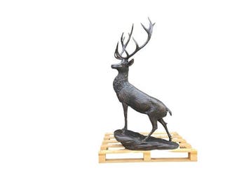 Beeld, Bronze: XL Deer - 167.5 cm - Brons - 2026