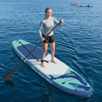 vidaXL Opblaasbaar Stand Up Paddle Board HYDROS 366 x 81 x, Verzenden