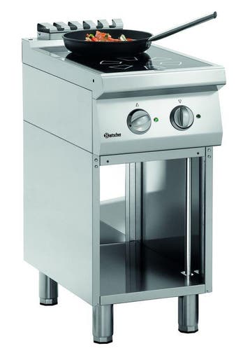 Fornuis | Elektrisch + Inductie | 2 Kookplaten | 2x 5 kW |, Verzenden, Nieuw in verpakking