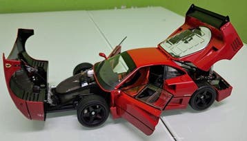 Kyosho 1:18 - Voiture de sport miniature - Ferrari F40 LM