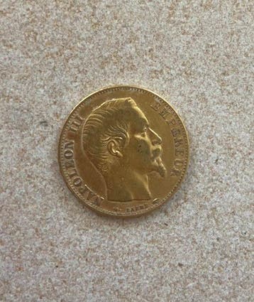 Frankrijk. Napoléon III. 20 Francs 1854-A, Paris, Postzegels en Munten