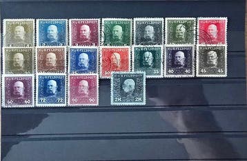 Oostenrijk-Hongarije - militaire post 1915/1918 -, Gestempeld