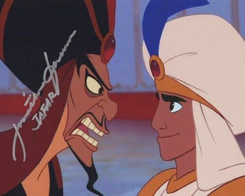 Aladdin - Signed by Jonathan Freeman (Jafar), Nieuw