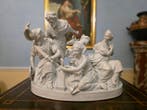 sculptuur, Gruppo neoclassico XIX sec – terraglia bianca –, Antiek en Kunst