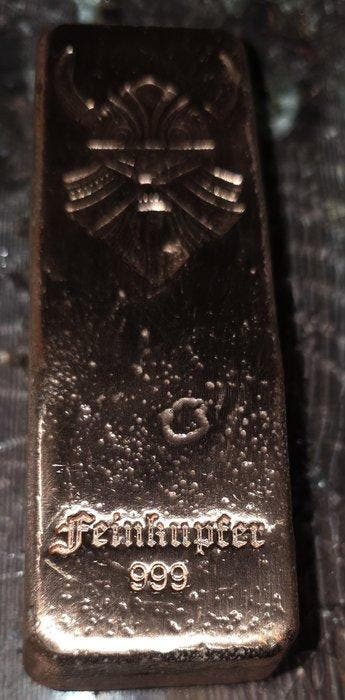 1 kilogram - Koper .999 - Edelmetalle Deutschland -