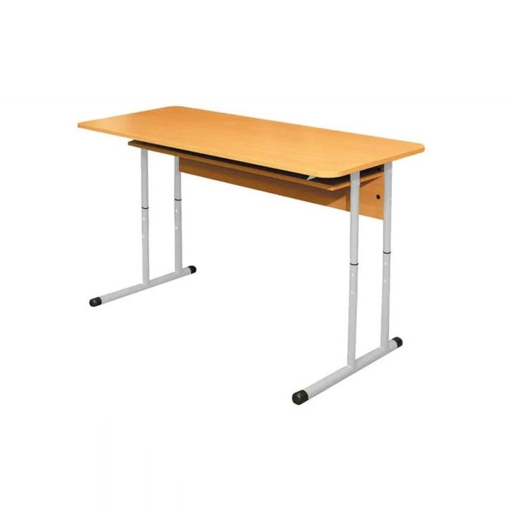Schooltafel | Duo Formaat | Verstelbaar | Grijs | Voor, Zakelijke goederen, Horeca | Keukenapparatuur, Nieuw in verpakking, Verzenden