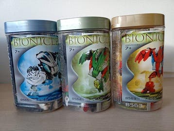 Lego Set - Bionicle - BIONICLE canisters collectie uit 2002, Nieuw