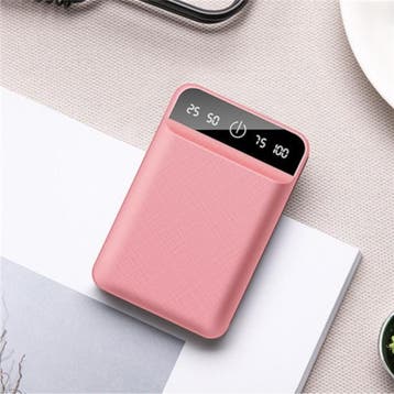 Dual 2x USB Poort Mini Powerbank 50.000mAh - LED Display, Verzenden